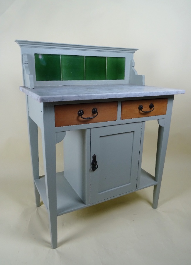 Victorian Painted Washstand